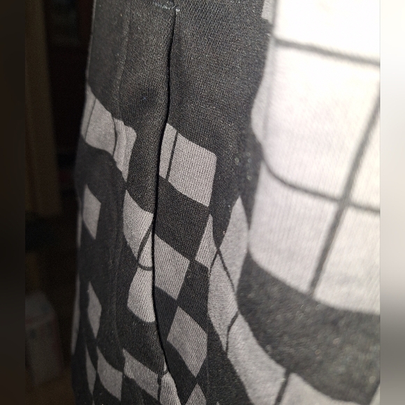 Nike Official MLS Paris St. Germain Men's Black and Gray Checkered Hoodie. NWT - Picture 4 of 13